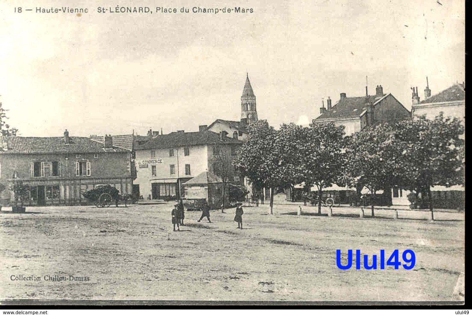 87 Haute Vienne - SAINT LEONARD - " Place Du Champ De Mars " - Saint Leonard De Noblat