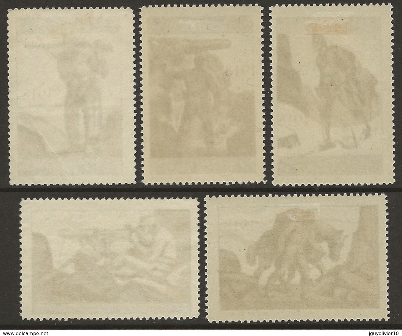 Suisse WWI Vignette Militaire Soldatenmarken FORTRESS TROOPS Set 1914-18 Fine Unused - Vignettes