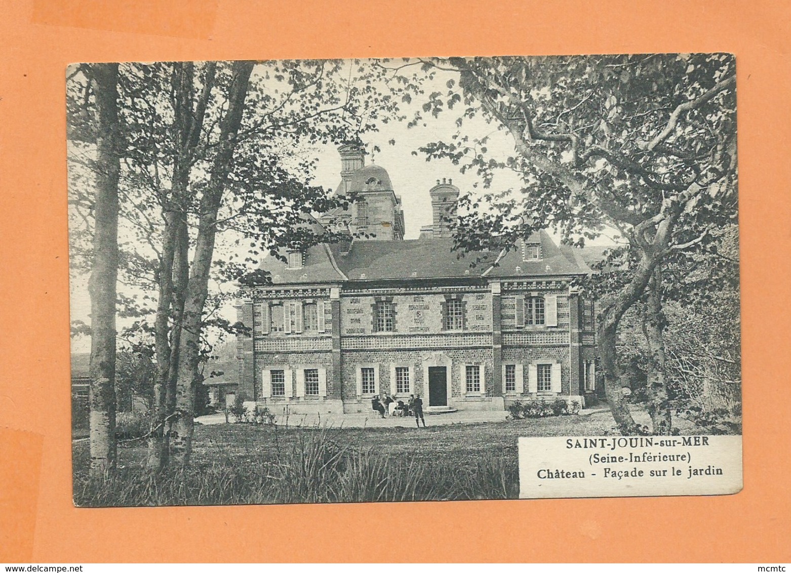 CPA - Saint Jouin Sur Mer -(Seine Inférieure ) - Château - Façade Sur Le Jardin - Autres & Non Classés