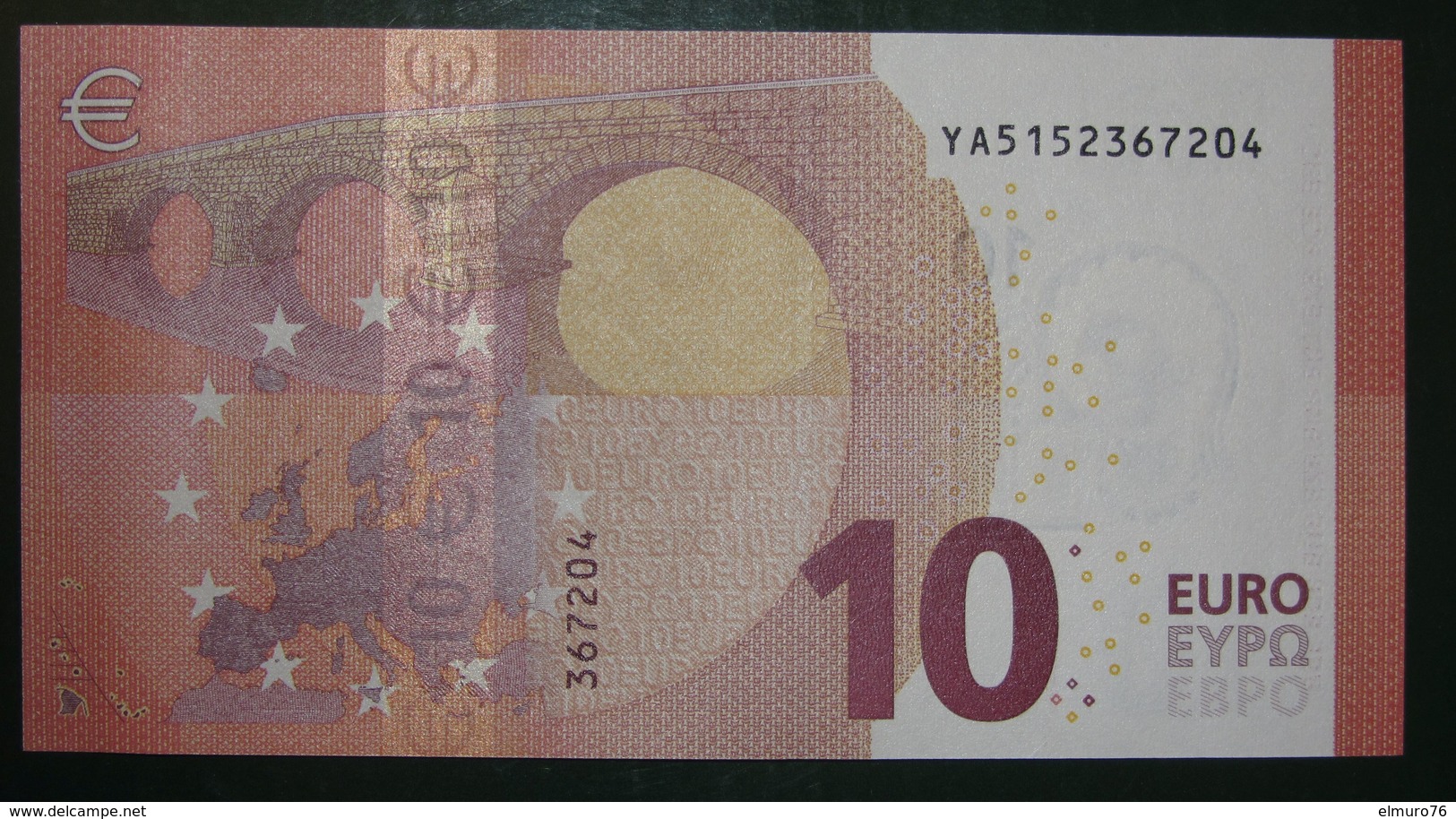 10 Euro Y008H1 Greece Serie YA Draghi Perfect UNC - 10 Euro