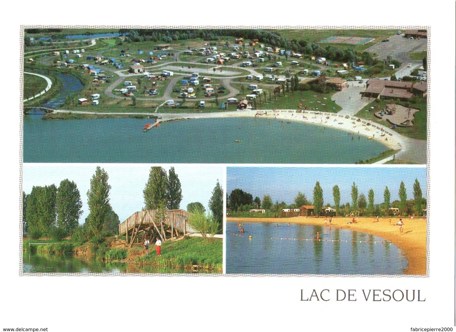 CPM 70 (Haute-Saône) Vaivre-et-Montoille - Lac De Vesoul, Multivues TBE - Autres & Non Classés