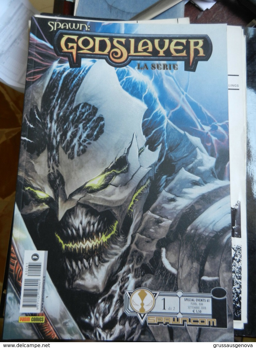 7) Fumetti Spawn Godslayer La Serie N.1 Marvel Panini Comics Ottimo Stato - Premières éditions
