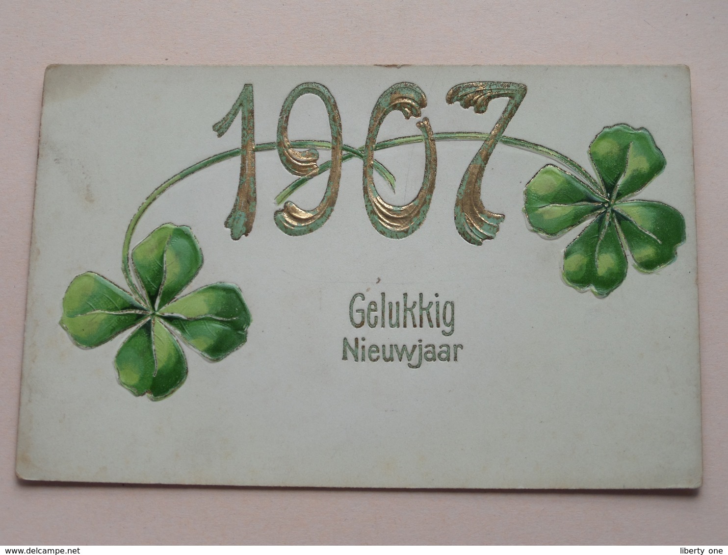 1907 Gelukkig Nieuwjaar () Anno 190? > Anvers ( Zie / Voir Photo ) ! - New Year