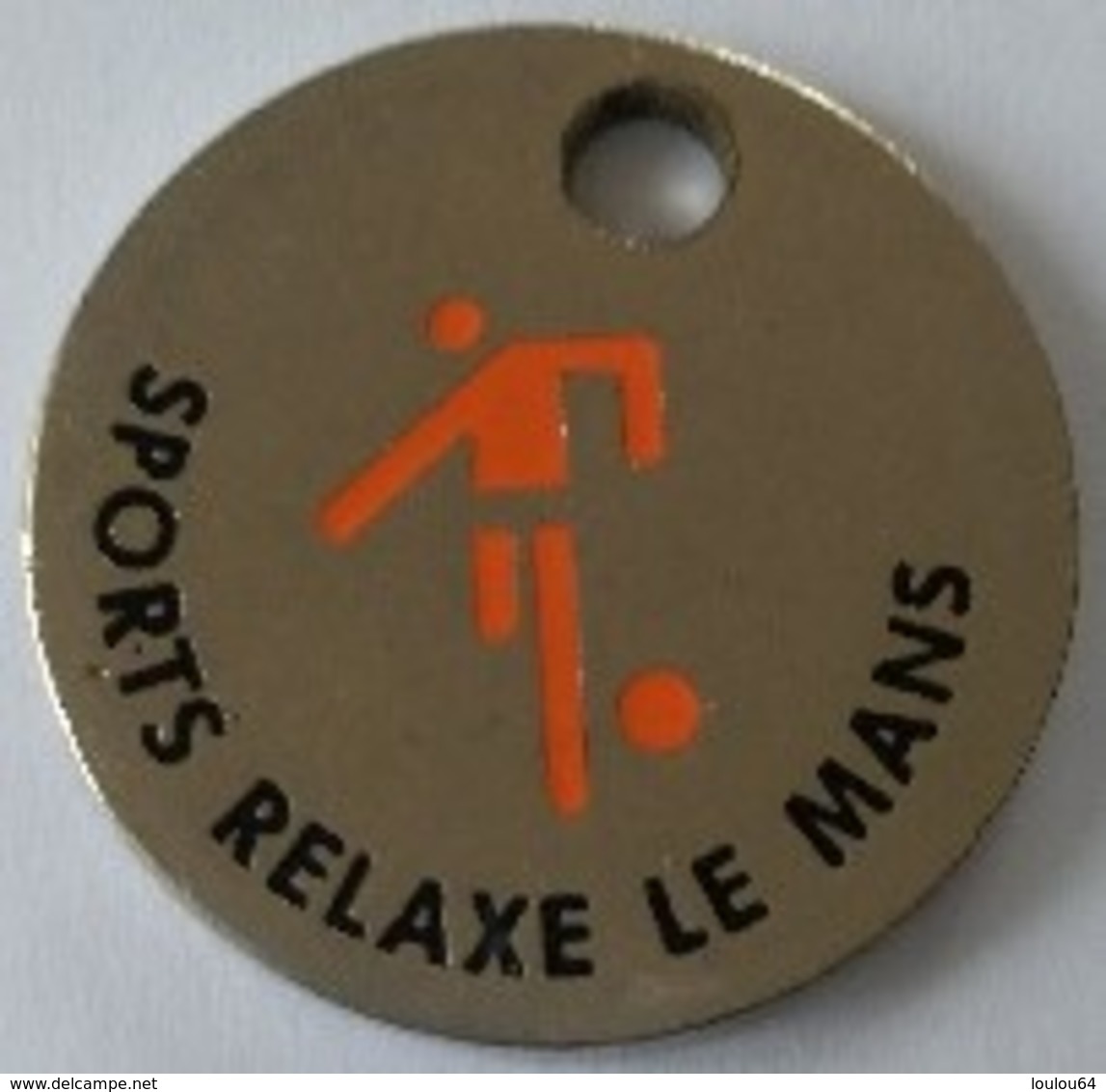 Jeton De Caddie - SPORT RELAXE LE MANS - SIETAM - ARNAGE 77 - En Métal - - Jetons De Caddies