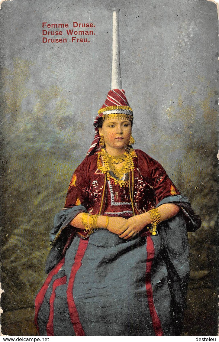 Femme Druse -Druse Woman - Syrie