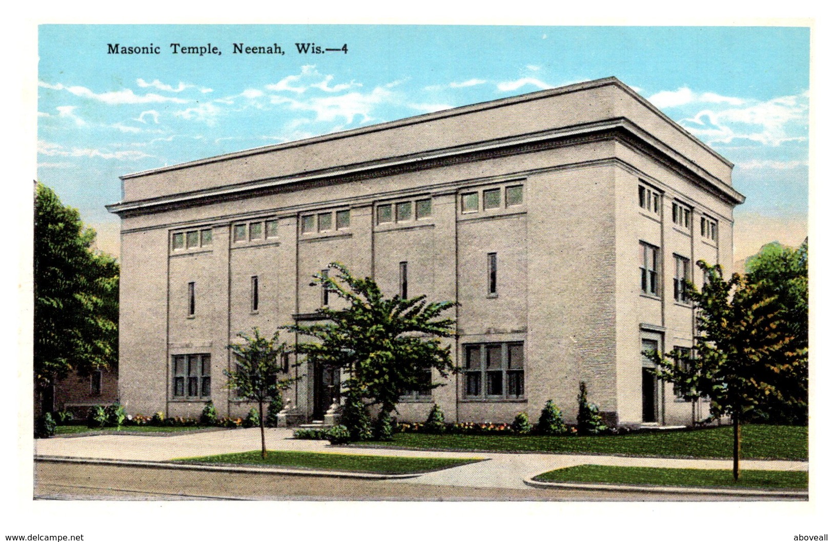 Wisconsin Neenah , Masonic Temple - Other & Unclassified