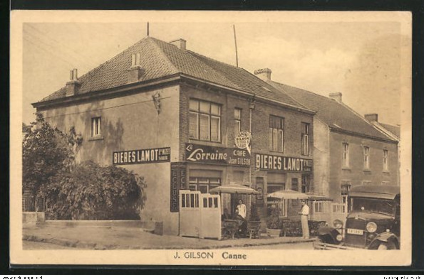 AK Canne, Cafe-Restaurant Jean Gilson - Autres & Non Classés