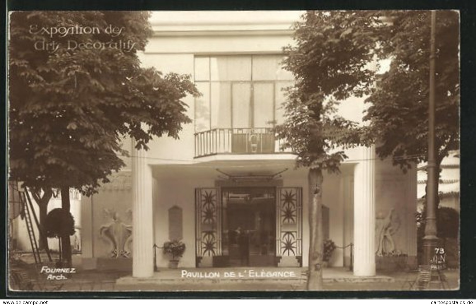 AK Paris, Exposition Des Arts Décoratifs 1925, Pavillon De L` Elègance - Ausstellungen