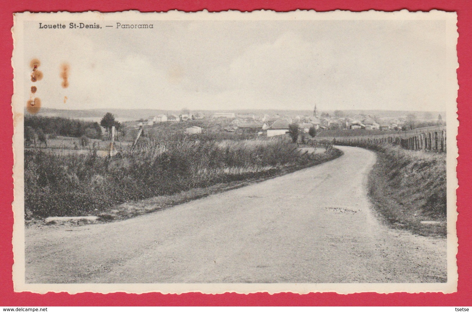 Louette-Saint-Denis - Panorama ... Du Village - 1964 ( Voir Verso ) - Gedinne