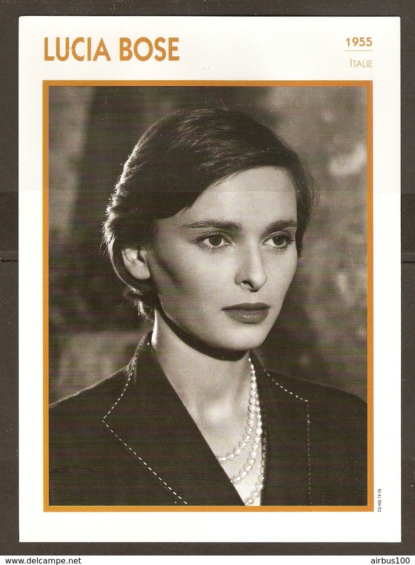 PORTRAIT DE STAR 1955 ITALIE ITALIA ITALY - ACTRICE LUCIA BOSE - ACTRESS CINEMA - Foto