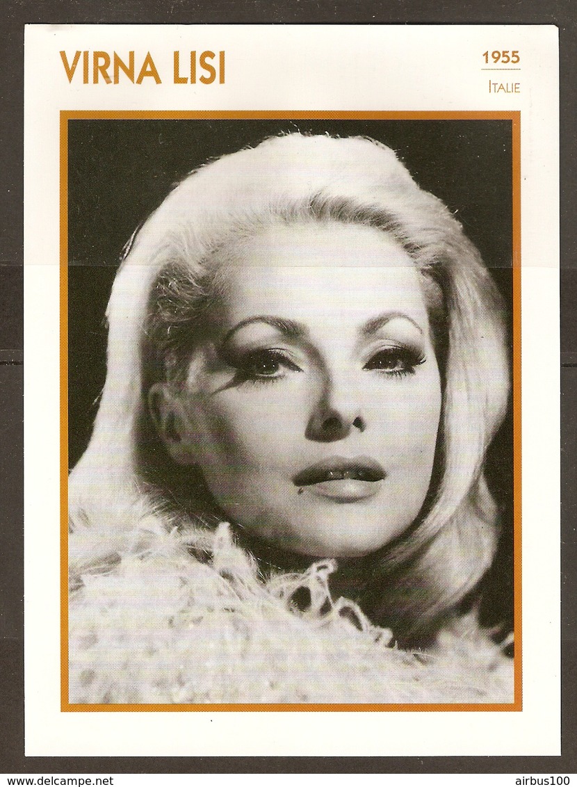 PORTRAIT DE STAR 1955 ITALIE ITALIA ITALY - ACTRICE VIRNA LISI - ACTRESS CINEMA - Foto