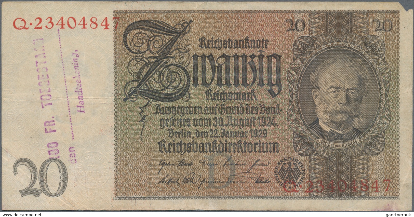 Deutschland - Deutsches Reich Bis 1945: Großes Lot Mit 18 Belgischen Und Luxemburgischen Abstempelun - Otros & Sin Clasificación