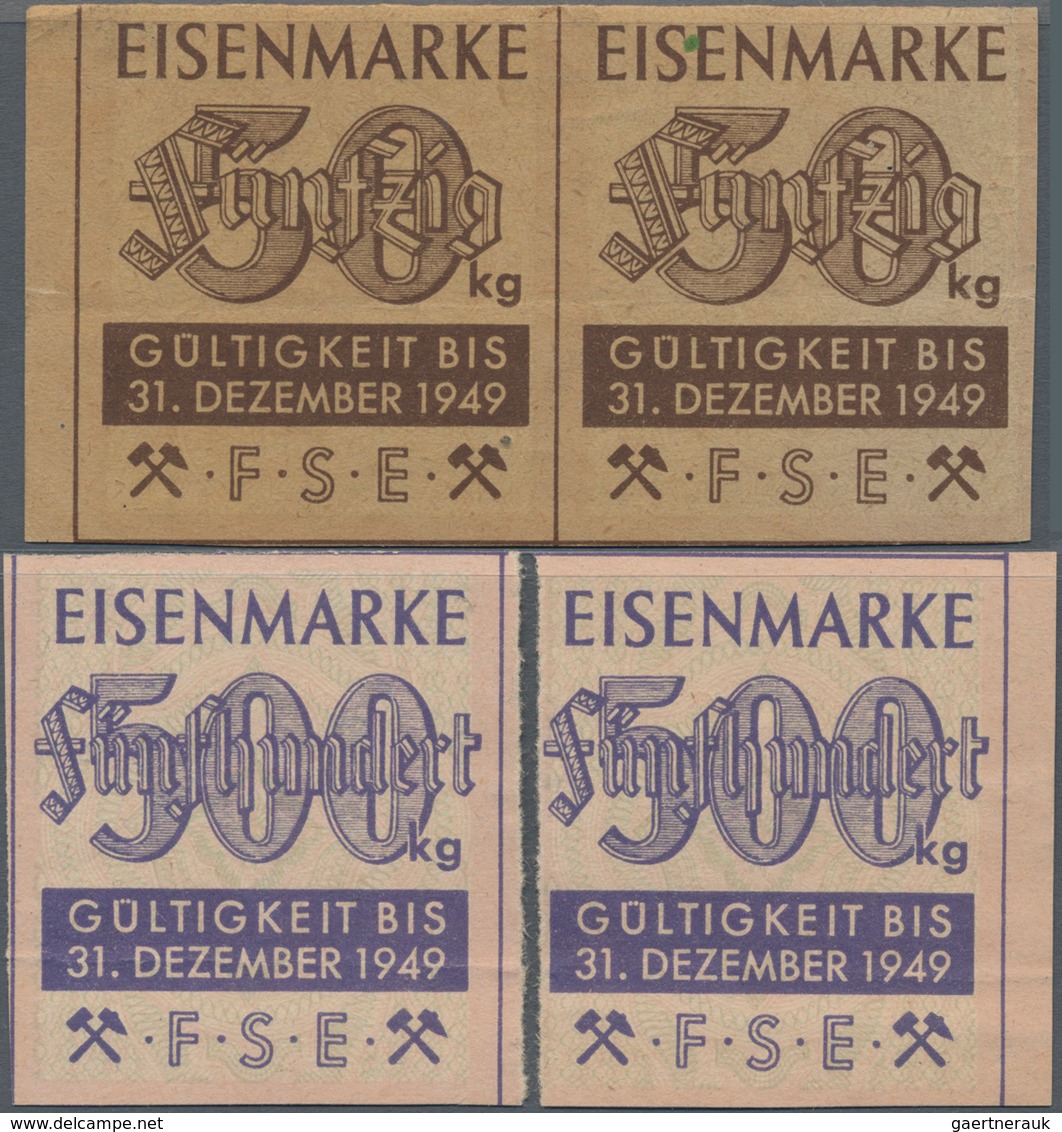 Deutschland - Alliierte Miltärbehörde + Ausgaben 1945-1948: Eisenmarken Der F.S.E. (evtl. Fachgruppe - Otros & Sin Clasificación