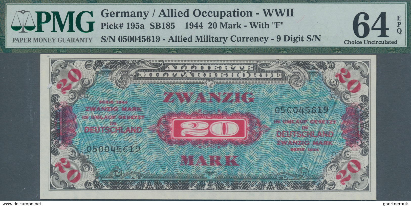 Deutschland - Alliierte Miltärbehörde + Ausgaben 1945-1948: Lot Mit 11 Banknoten, Dabei 3 X 20 Mark - Sonstige & Ohne Zuordnung