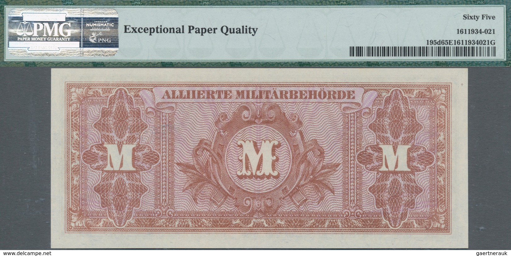 Deutschland - Alliierte Miltärbehörde + Ausgaben 1945-1948: Lot mit 11 Banknoten, dabei 3 x 20 Mark