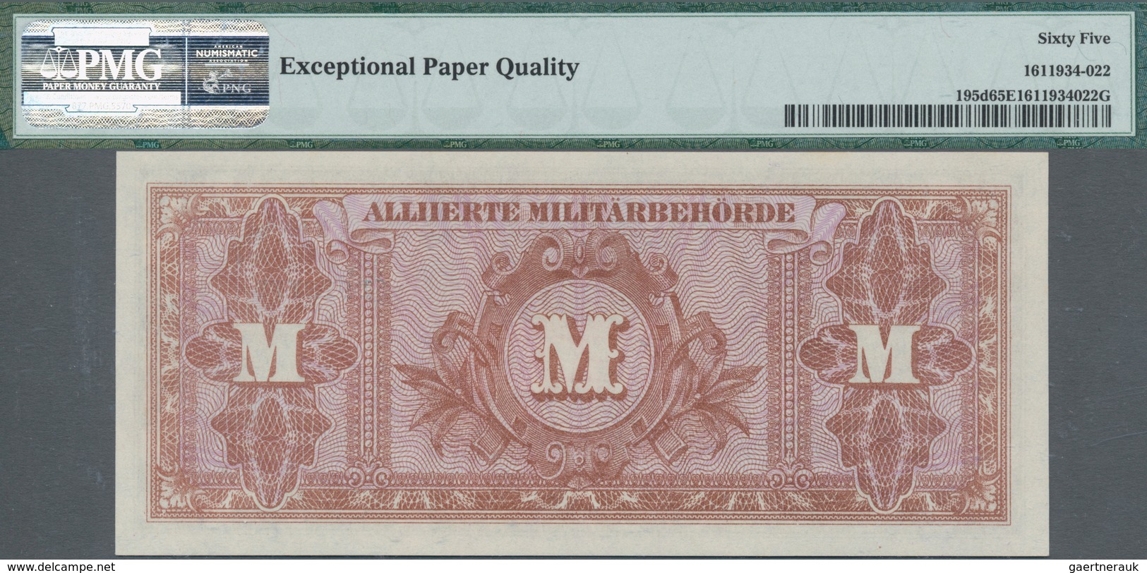 Deutschland - Alliierte Miltärbehörde + Ausgaben 1945-1948: Lot mit 11 Banknoten, dabei 3 x 20 Mark