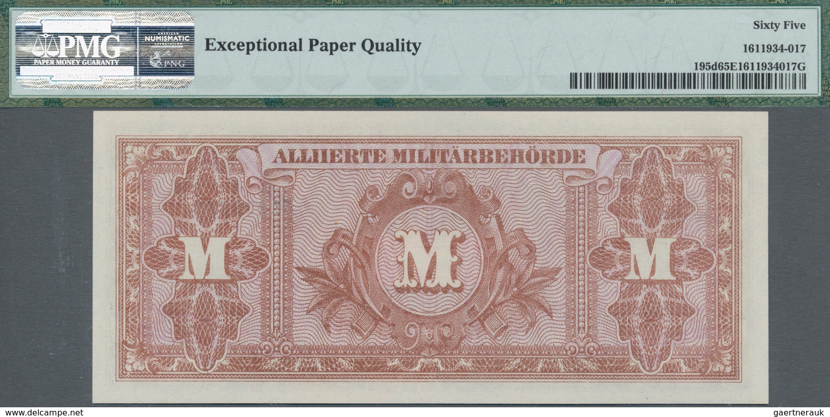 Deutschland - Alliierte Miltärbehörde + Ausgaben 1945-1948: Lot mit 11 Banknoten, dabei 3 x 20 Mark