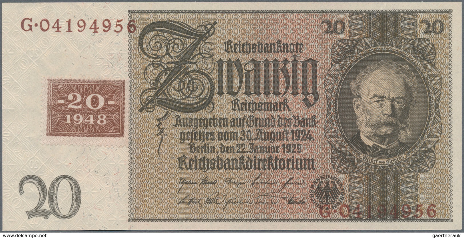 Deutschland - DDR: Kuponausgaben 1948 Mit 10, 20, 50 Und 100 Mark, Ro.334, 335, 337, 338 In Kassenfr - Otros & Sin Clasificación