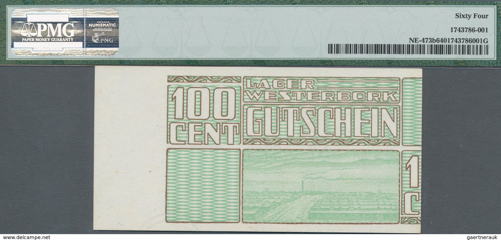 Deutschland - Konzentrations- Und Kriegsgefangenenlager: Lager Westerbork Gutschein über 100 Cent 19 - Otros & Sin Clasificación