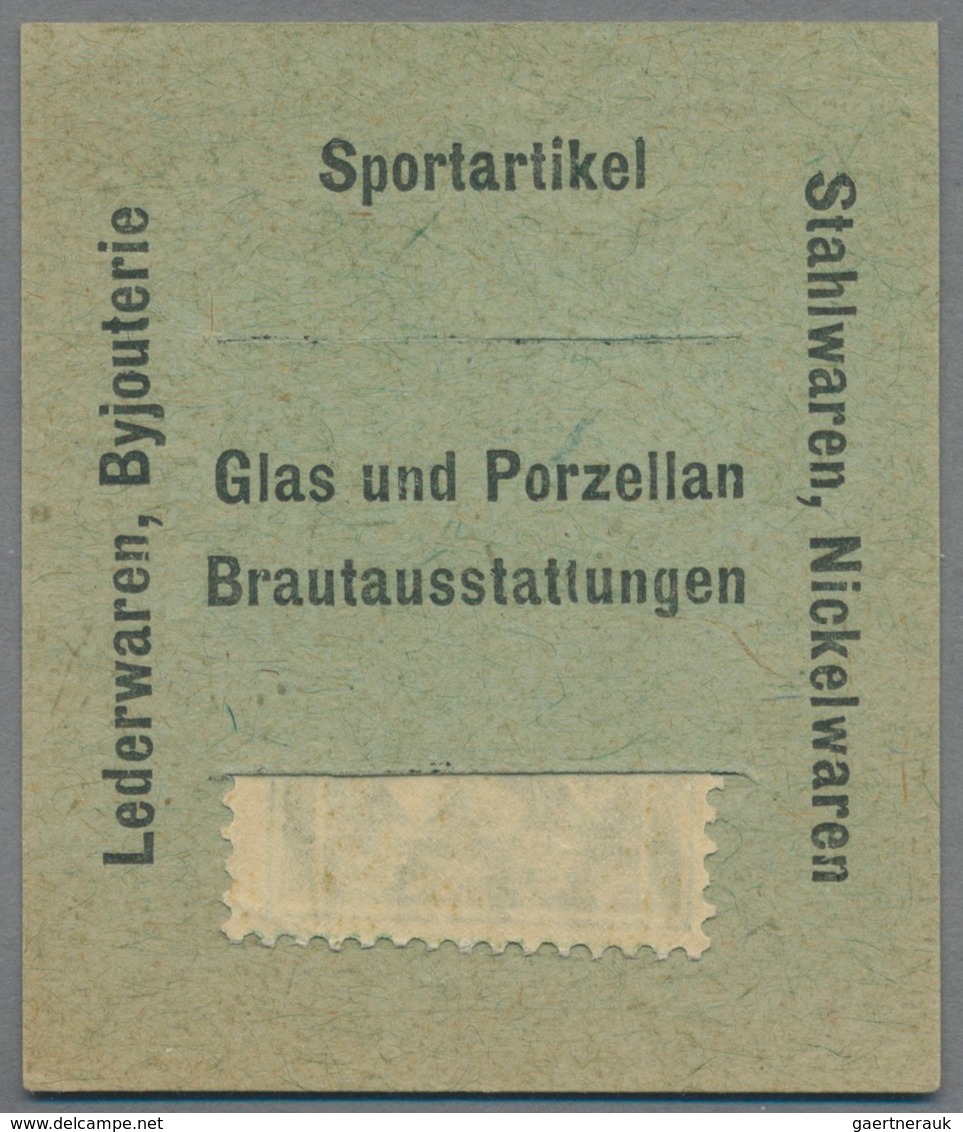 Deutschland - Briefmarkennotgeld: OSNABRÜCK, Carl Schäffer, Kunstgewerbehaus, 30 Pf. Ziffer, In Grün - Other & Unclassified