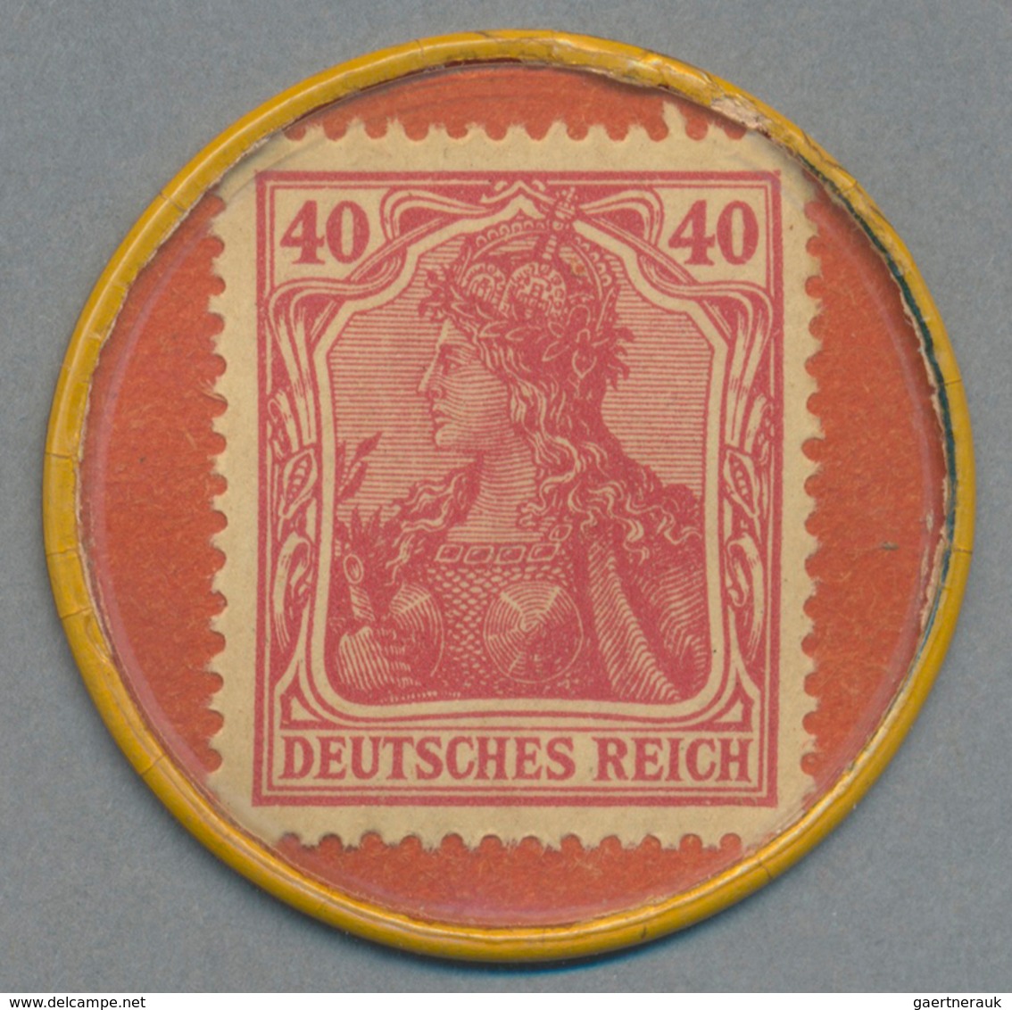 Deutschland - Briefmarkennotgeld: RÖHLINGHAUSEN / Westfalen, Sommer & Co., Manufacturwaren, 40 Pf. G - Otros & Sin Clasificación