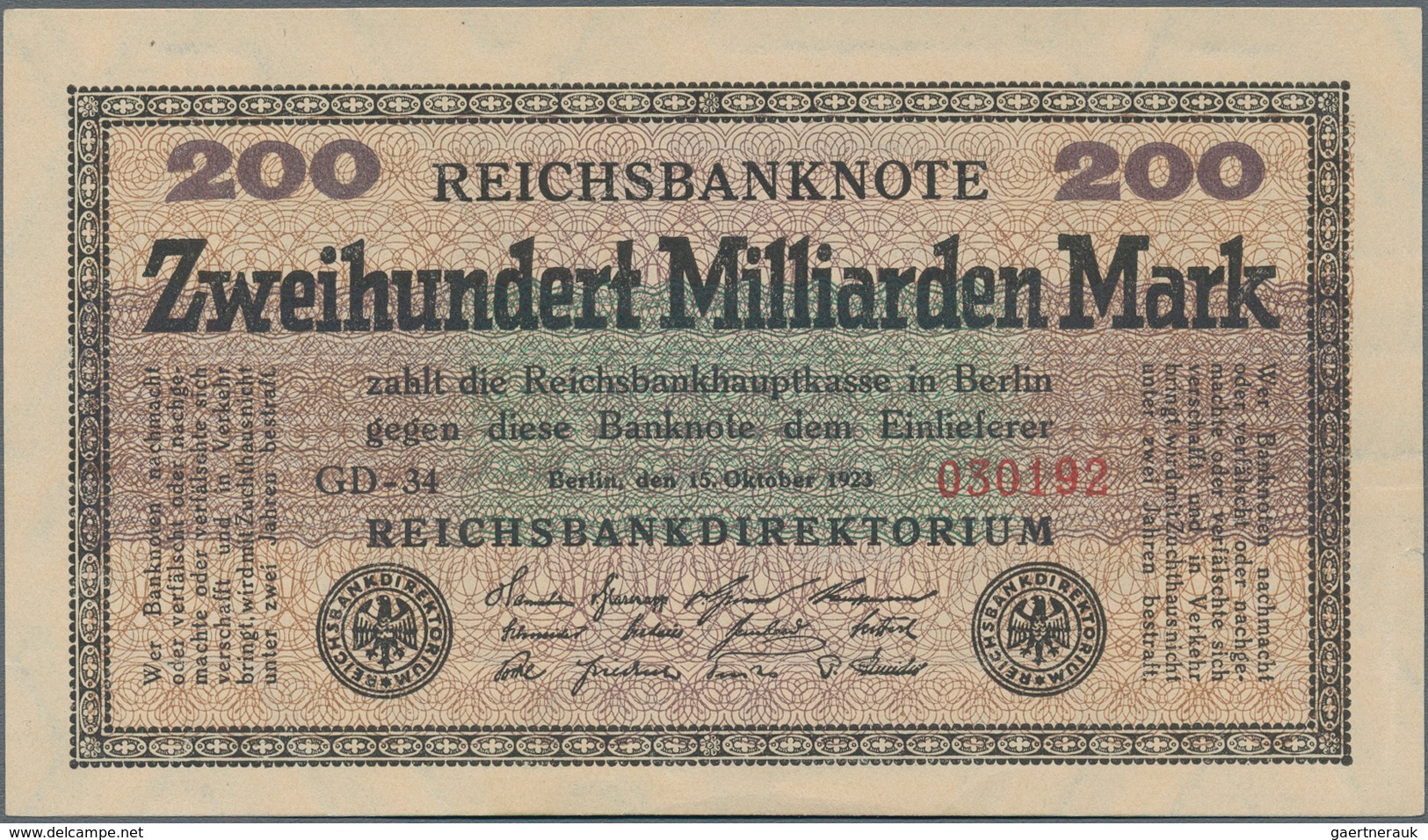 Deutschland - Deutsches Reich bis 1945: Mappe mit mehr als 180 Banknoten Deutsches Reich bis zur Hoc