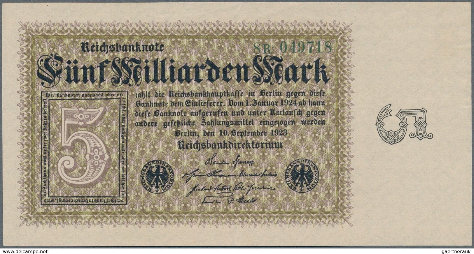 Deutschland - Deutsches Reich bis 1945: Mappe mit mehr als 180 Banknoten Deutsches Reich bis zur Hoc