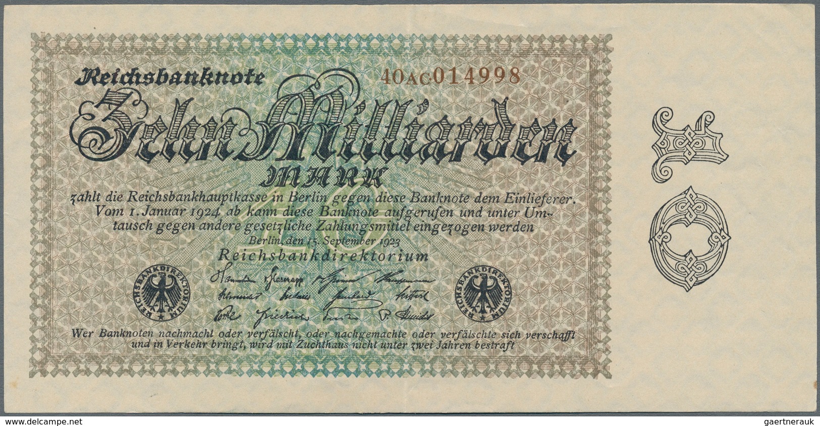 Deutschland - Deutsches Reich bis 1945: Mappe mit mehr als 180 Banknoten Deutsches Reich bis zur Hoc