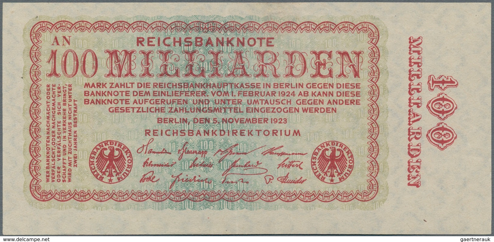 Deutschland - Deutsches Reich bis 1945: Mappe mit mehr als 180 Banknoten Deutsches Reich bis zur Hoc