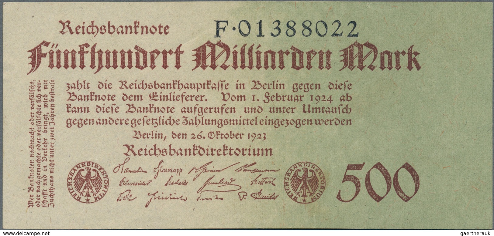 Deutschland - Deutsches Reich bis 1945: Mappe mit mehr als 180 Banknoten Deutsches Reich bis zur Hoc