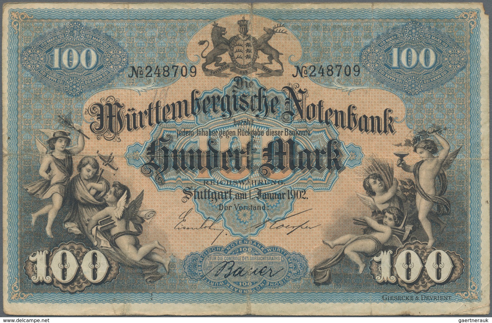 Deutschland - Länderscheine: Lot Mit 32 Banknoten Verschiedener Länderbanken, Dabei Badische Bank 10 - Altri & Non Classificati