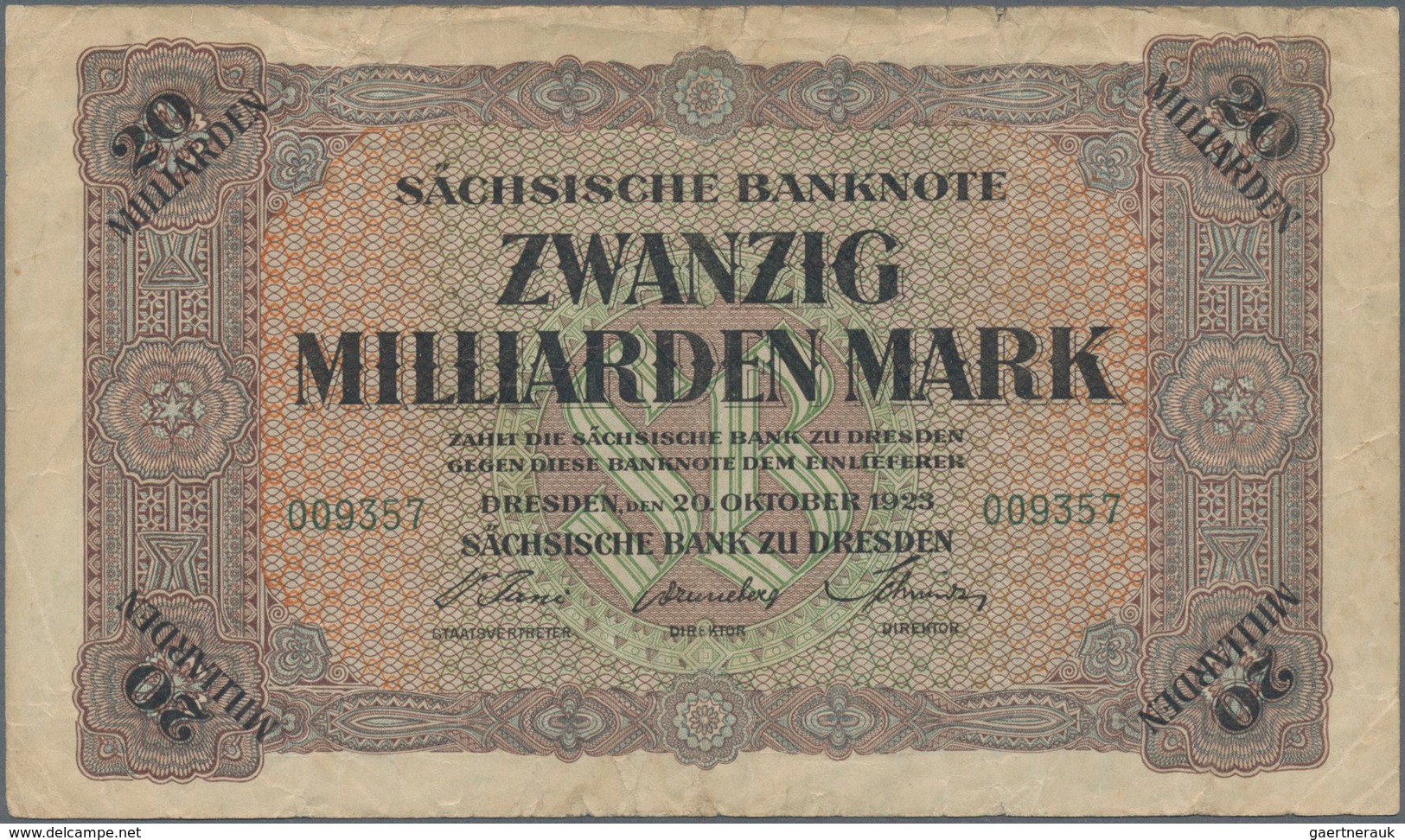 Deutschland - Länderscheine: Zwei Sammelalben mit zusammen 73 Banknoten der Länderbanken, dabei unte