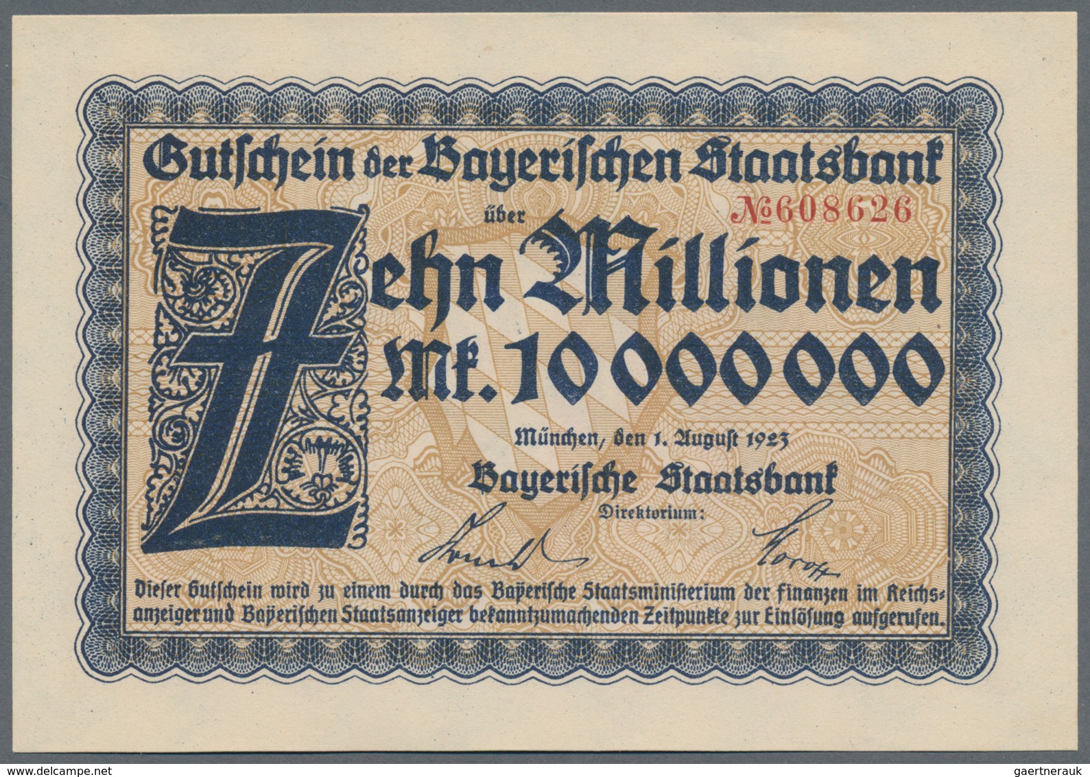 Deutschland - Länderscheine: Lot mit 14 Banknoten, dabei 5 Rentenmark 1926 in VF, DDR 10 Mark 1954 M