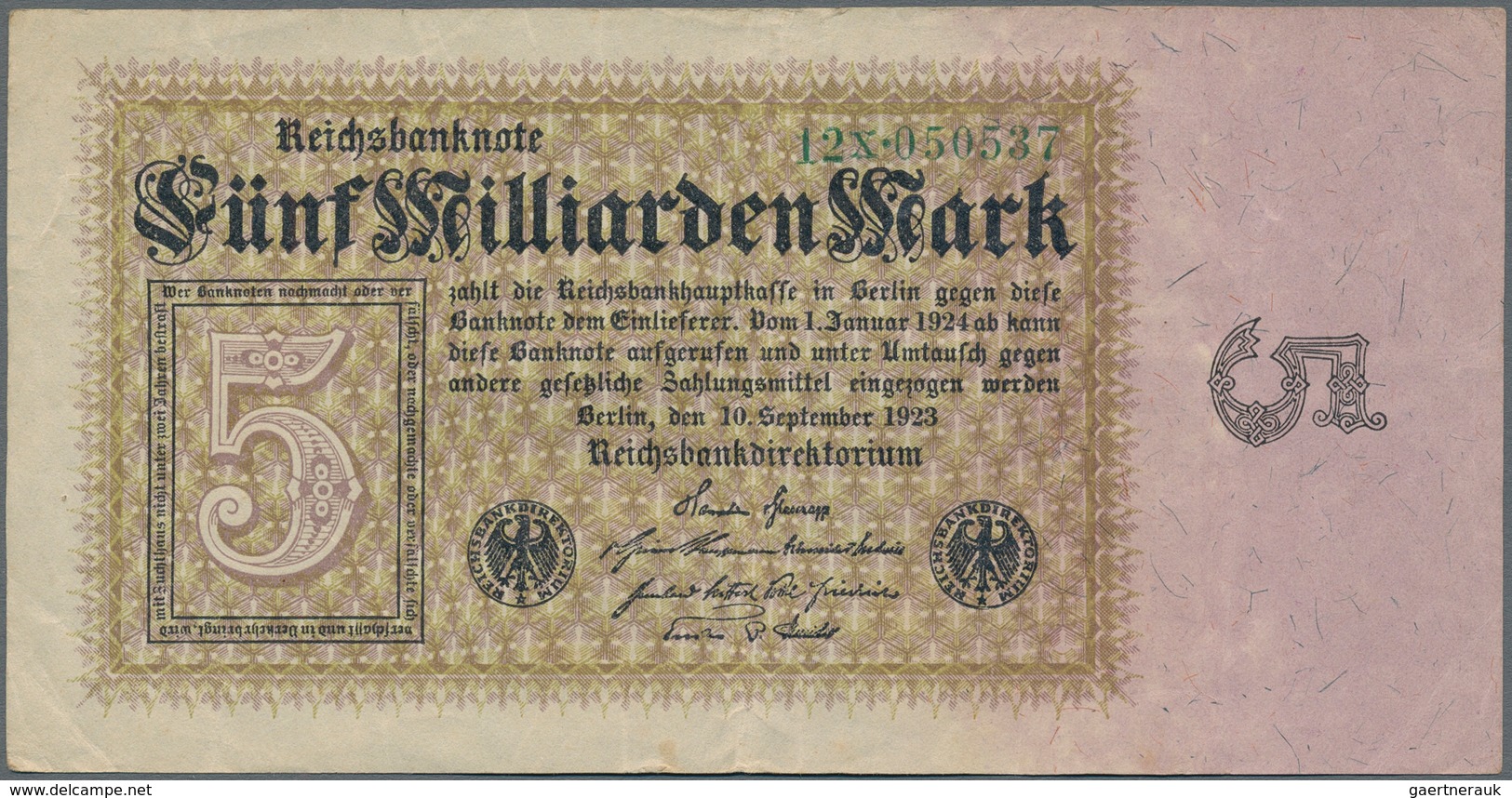 Deutschland - Sonstige: Ein Sammelalbum Und Ein Leitz-Ordner Mit Zusammen 260 Banknoten Vom Kaiserre - Altri & Non Classificati