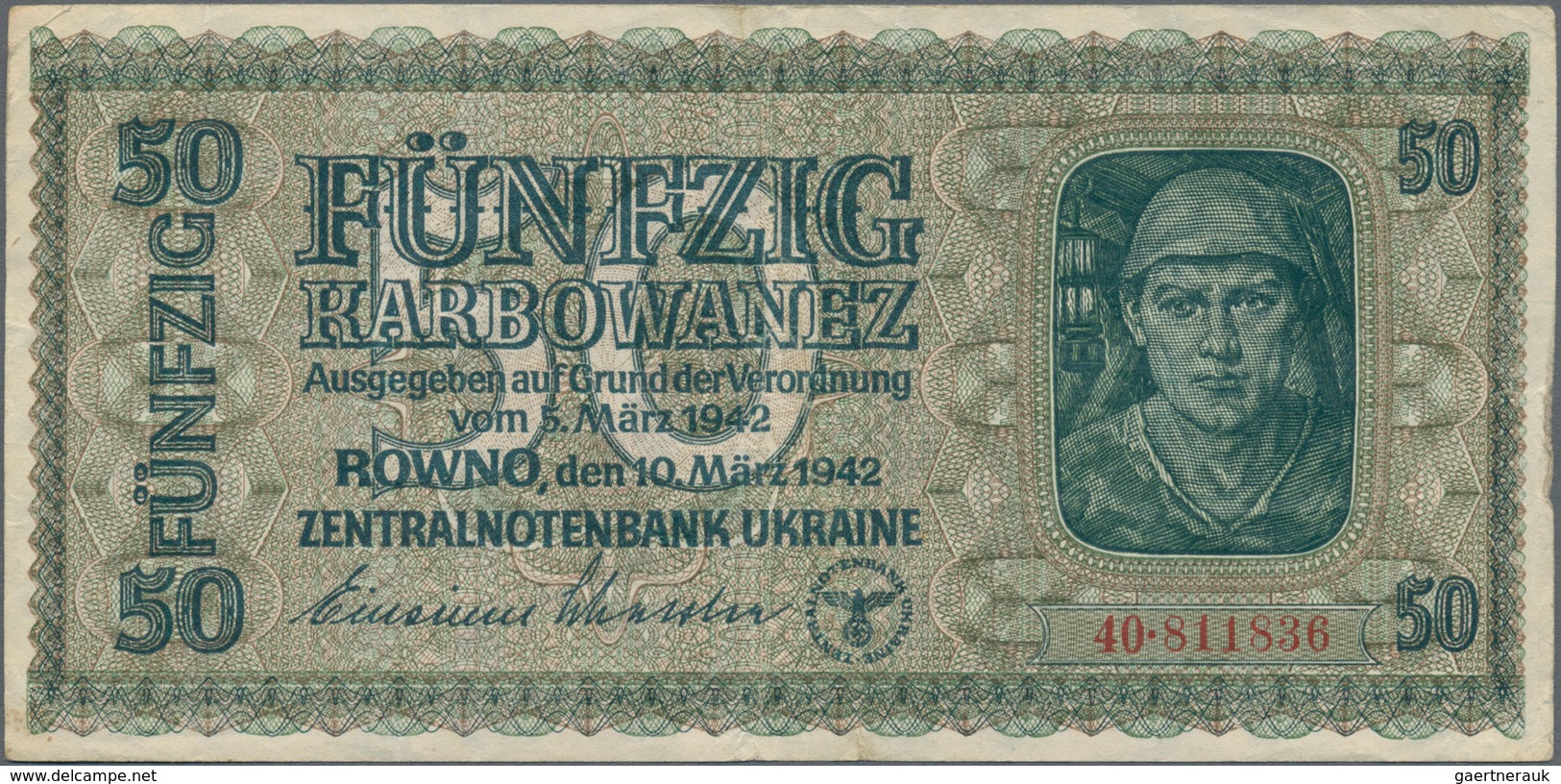 Deutschland - Sonstige: Leitz-Ordner Mit Mehr Als 300 Banknoten Vom Kaiserreich über Die Inflation, - Altri & Non Classificati