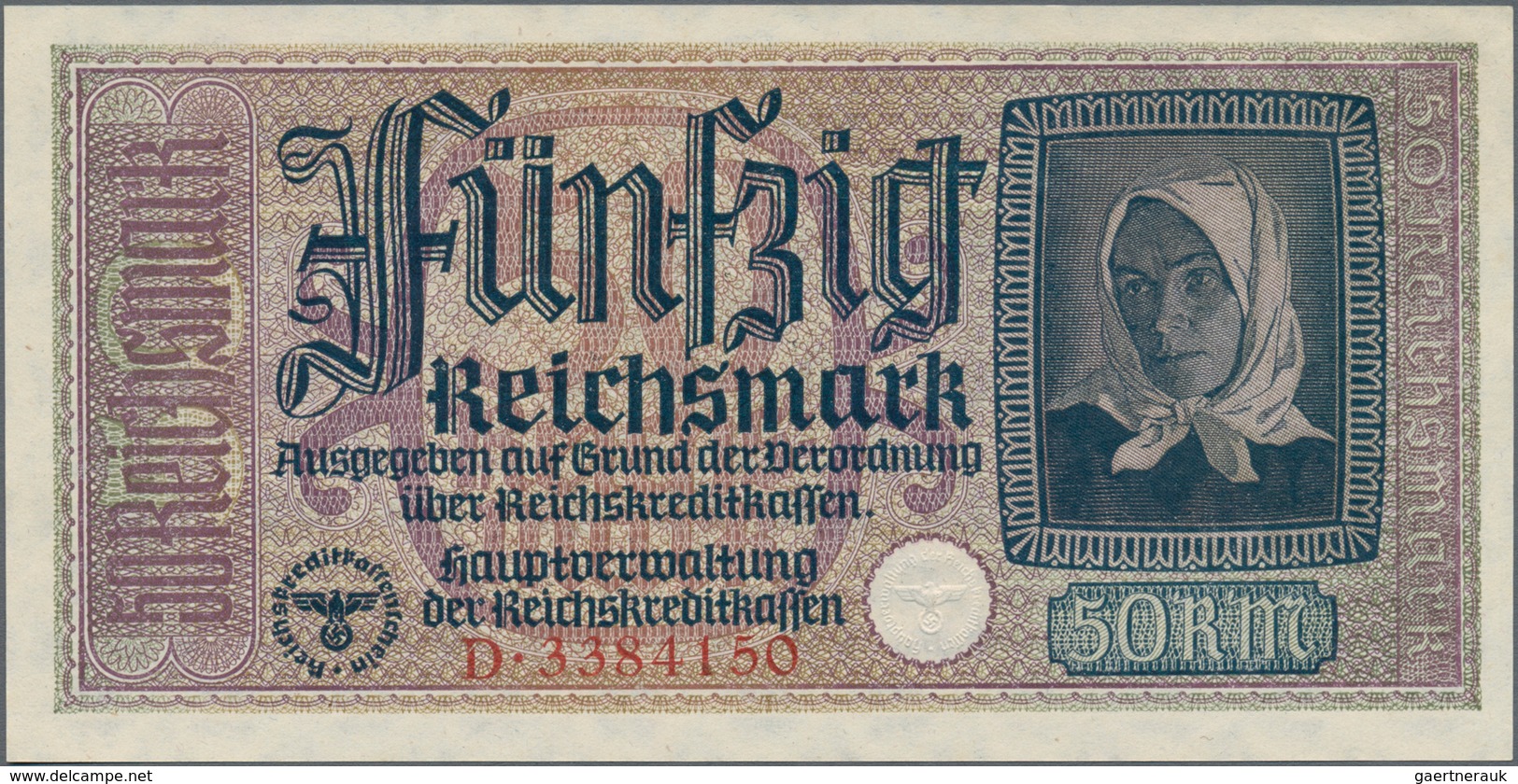 Deutschland - Sonstige: Leitz-Ordner mit mehr als 300 Banknoten vom Kaiserreich über die Inflation,