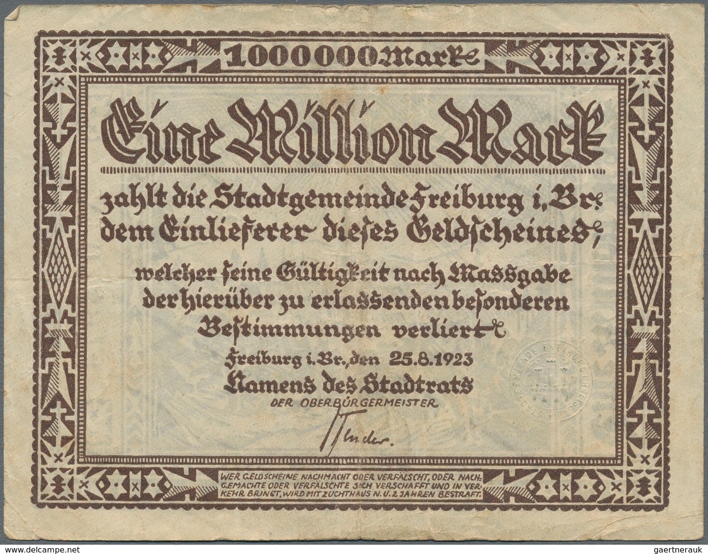 Deutschland - Sonstige: Kleines Lot Mit 114 Banknoten Deutsches Reich, Länderbanknoten Und Notgeld, - Otros & Sin Clasificación