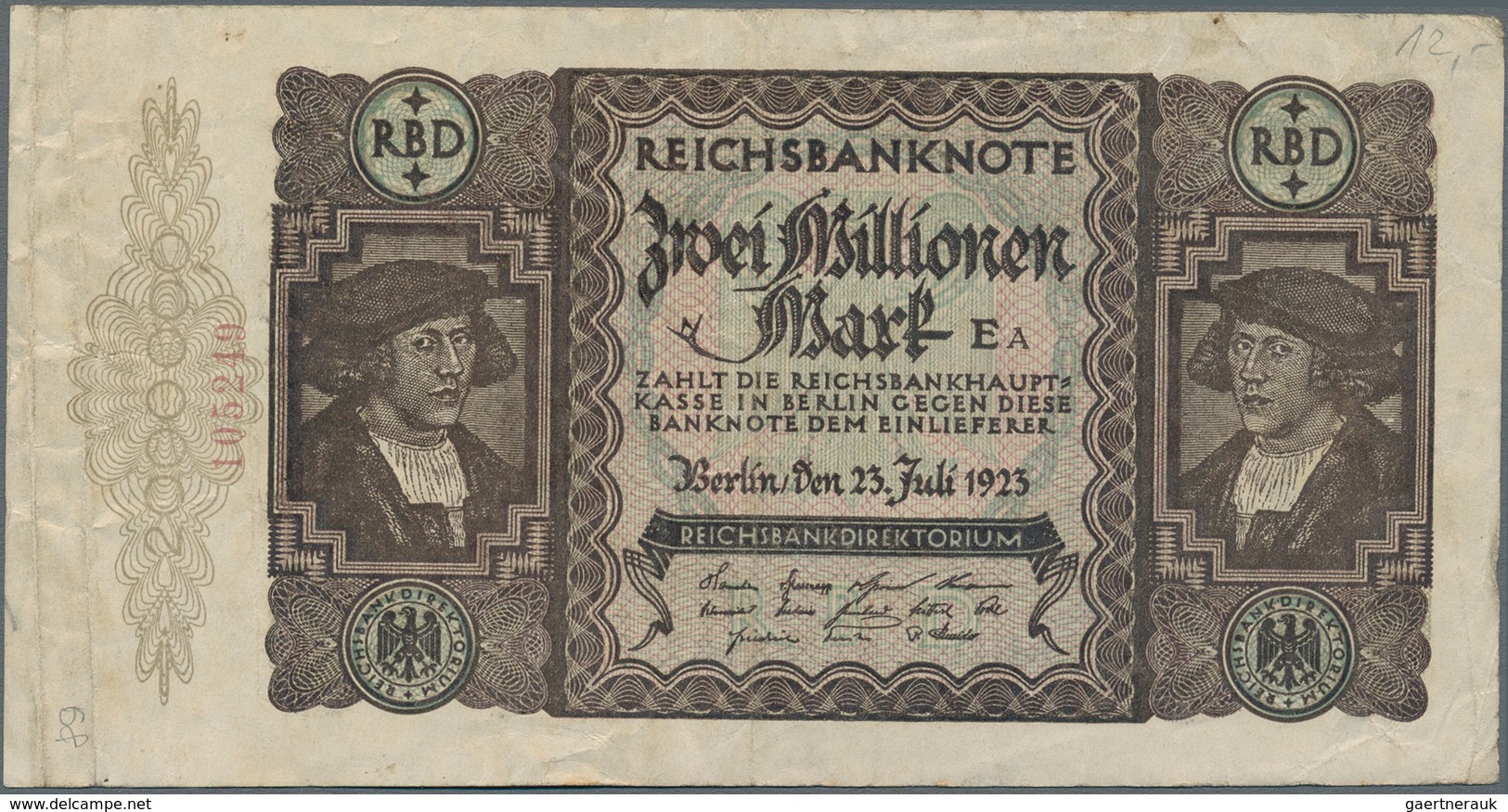 Deutschland - Sonstige: Sammelalbum Mit Mehr Als 200 Banknoten Kaiserreich Bis Hochinflation Ohne Be - Otros & Sin Clasificación