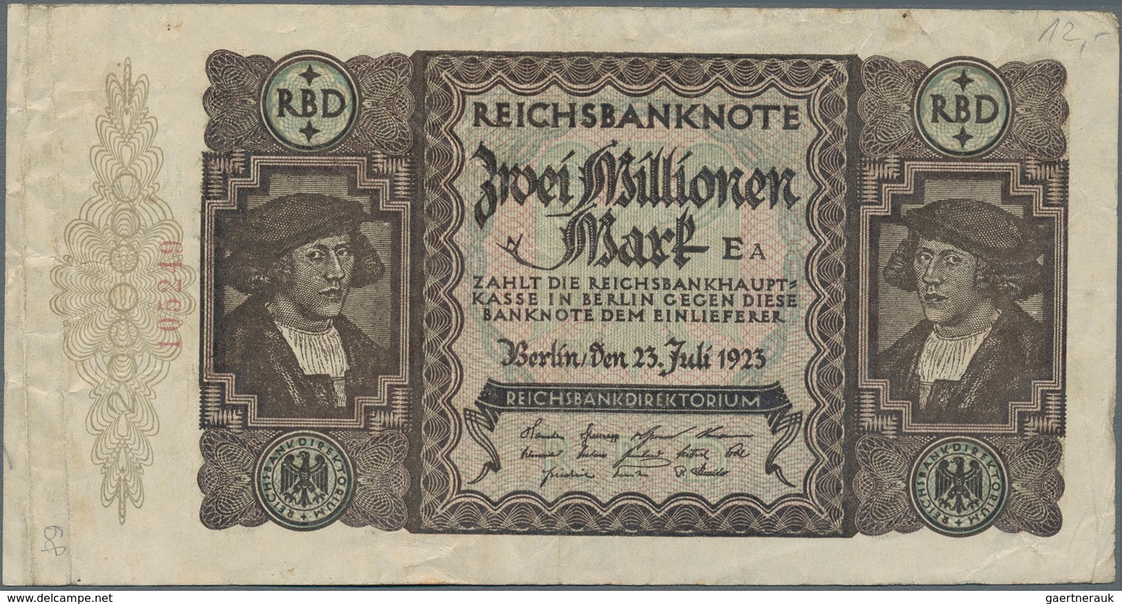 Deutschland - Sonstige: Sammelalbum Mit Mehr Als 200 Banknoten Kaiserreich Bis Hochinflation Ohne Be - Altri & Non Classificati