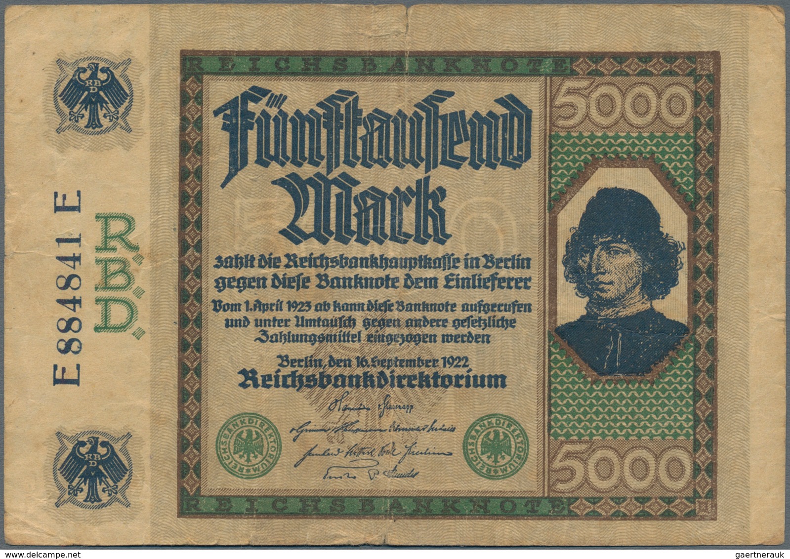 Deutschland - Sonstige: Sammelalbum Mit Mehr Als 200 Banknoten Kaiserreich Bis Hochinflation Ohne Be - Altri & Non Classificati