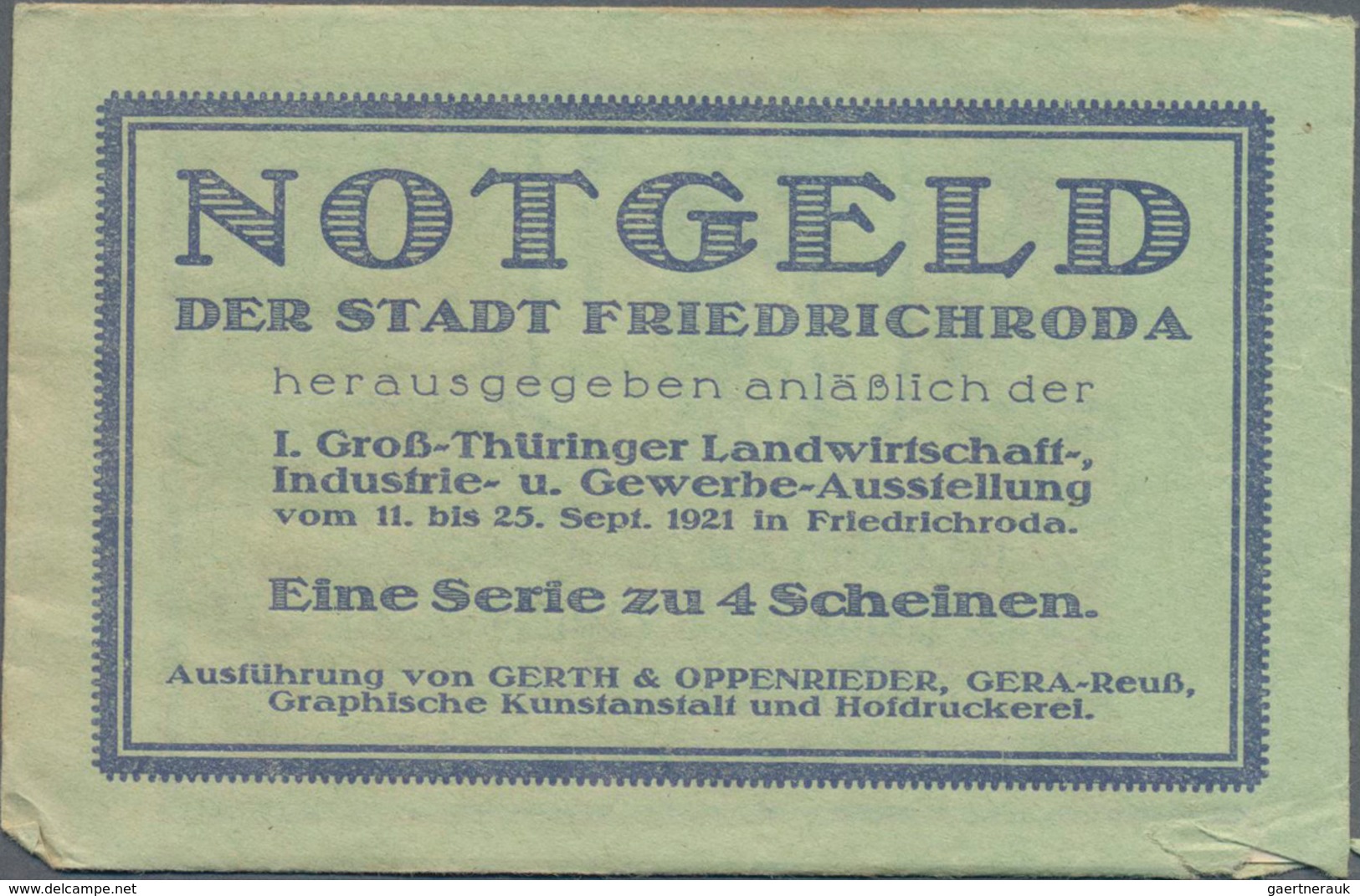 Deutschland - Notgeld: Serienscheine, Opulenter Bestand Von 132 Verkaufsverpackungen Als Taschen, Tü - Altri & Non Classificati