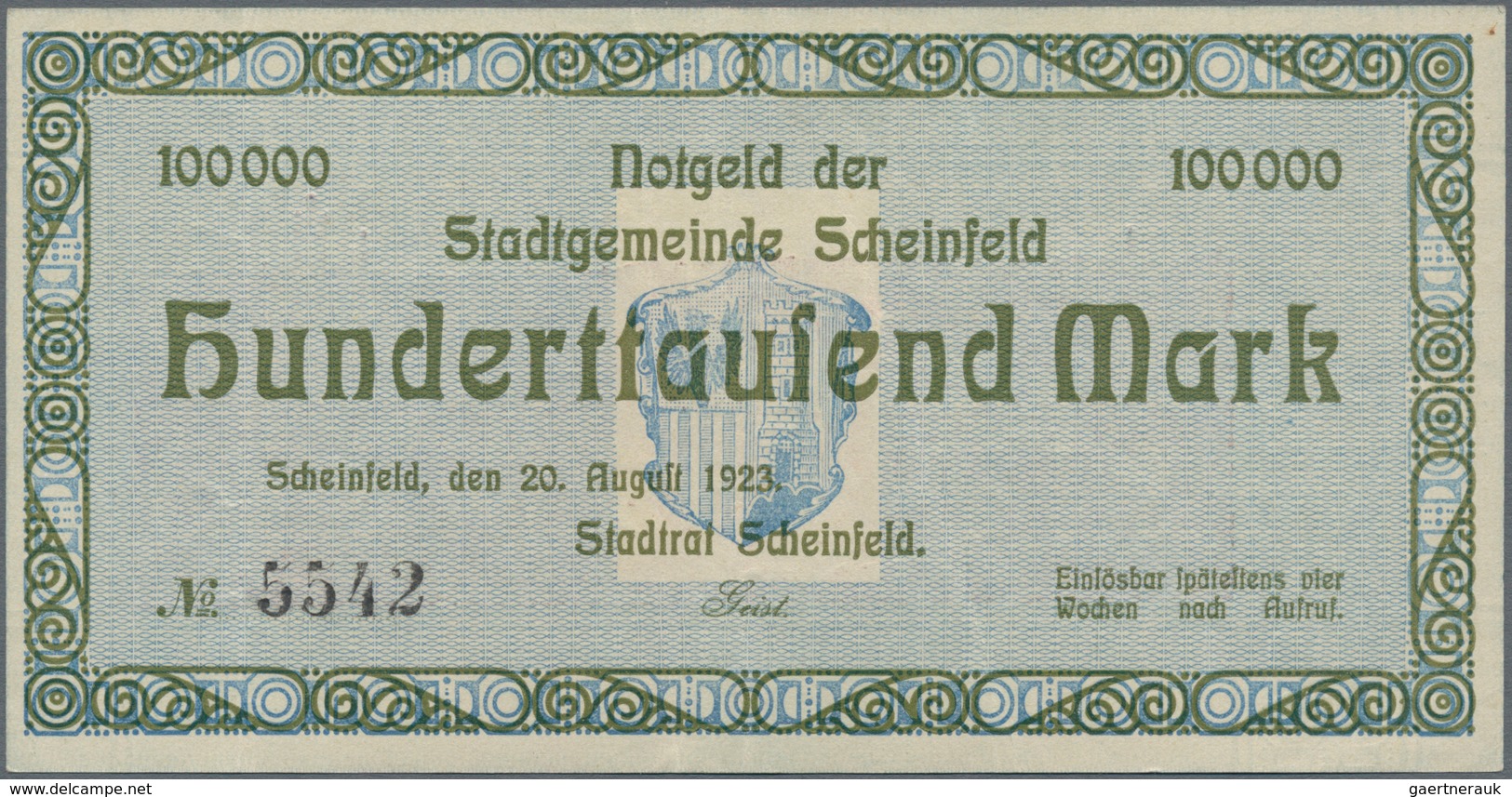 Deutschland - Notgeld: Hochinflation 1923, Zusammenstellung Von 127 Scheinen Quer Durch Deutschland; - Otros & Sin Clasificación