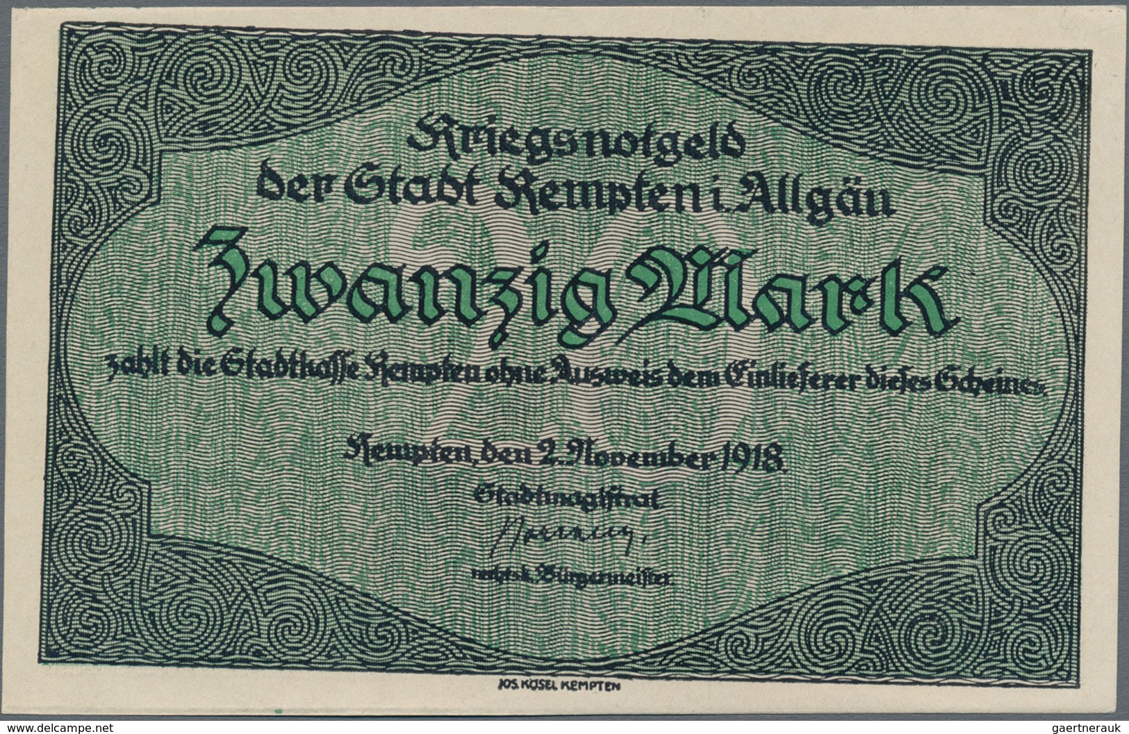 Deutschland - Notgeld: Großgeld 1918, Schächtelchen Mit 129 Verschiedenen Scheinen In üblicher Zusam - Sonstige & Ohne Zuordnung