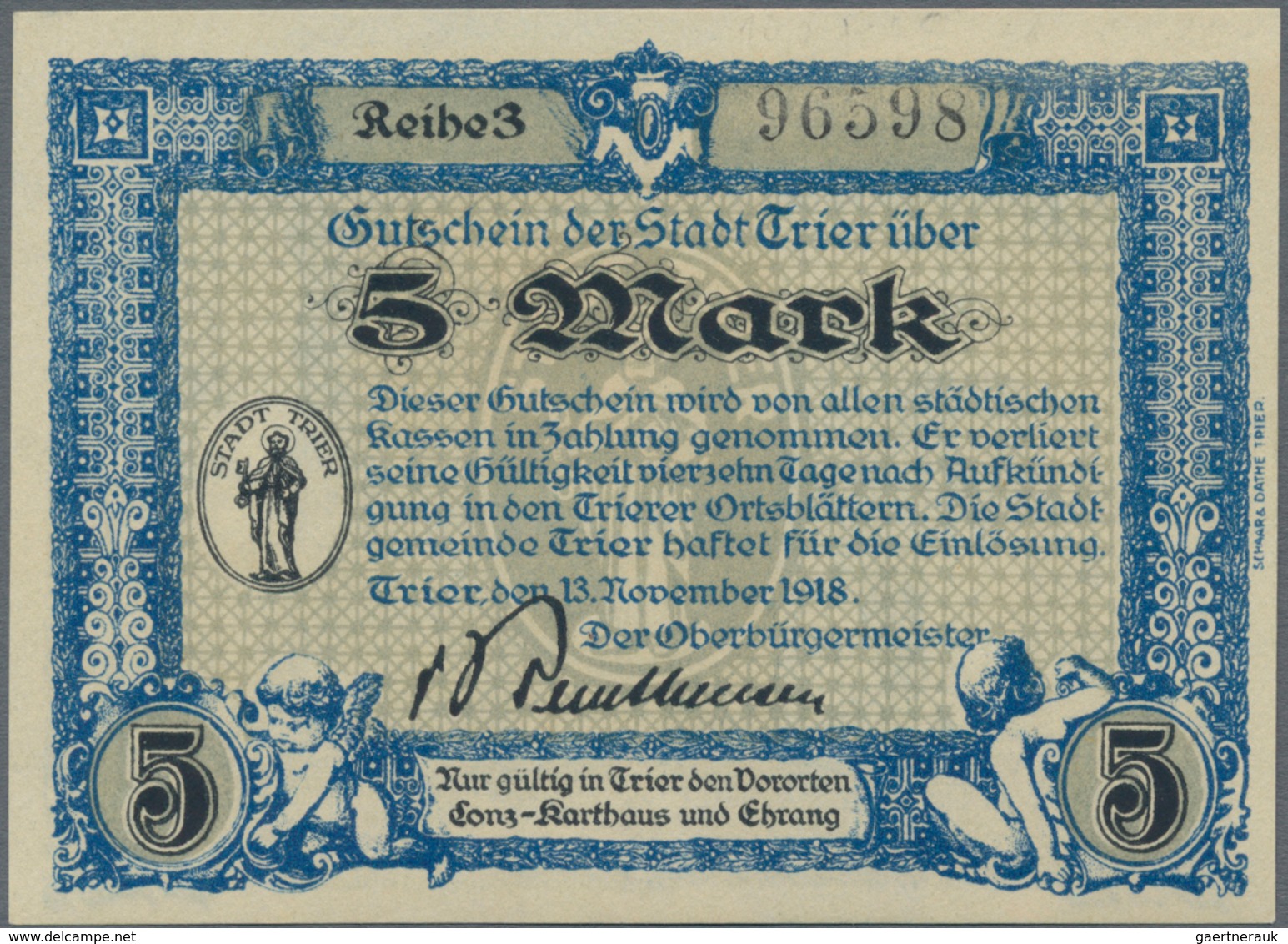 Deutschland - Notgeld: Großgeld 1918, Schächtelchen Mit 129 Verschiedenen Scheinen In üblicher Zusam - Sonstige & Ohne Zuordnung