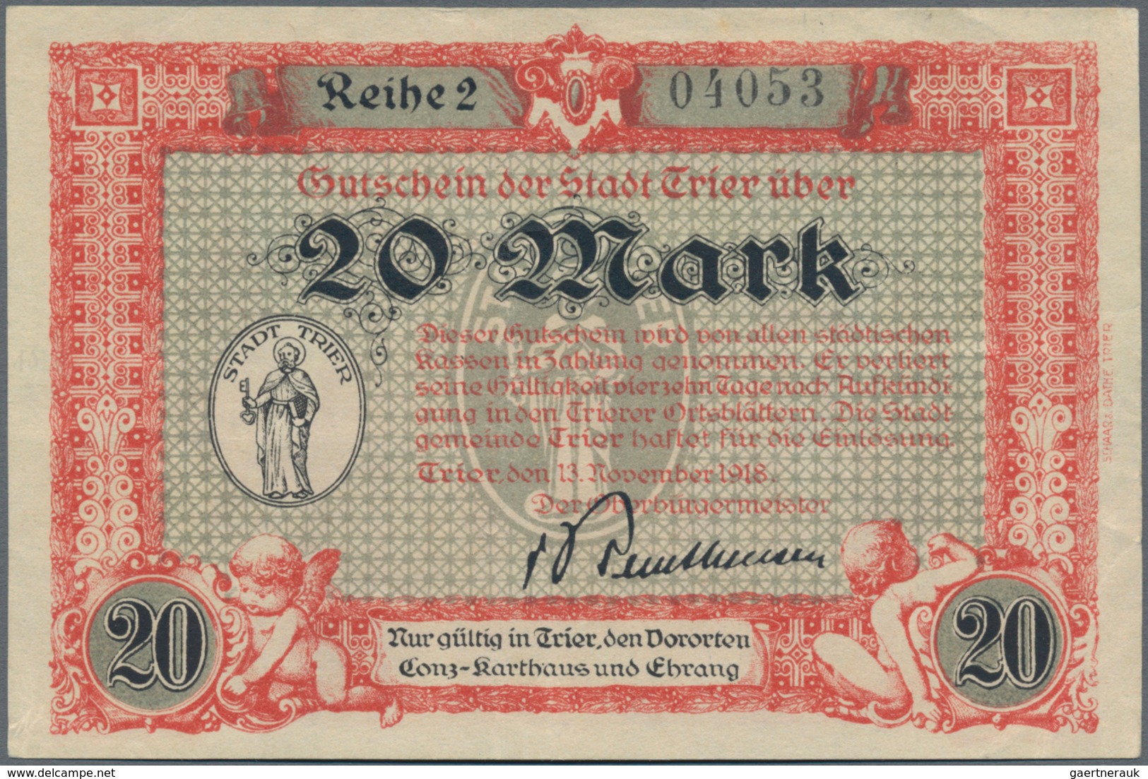 Deutschland - Notgeld: Großgeld 1918, Schächtelchen Mit 129 Verschiedenen Scheinen In üblicher Zusam - Andere & Zonder Classificatie