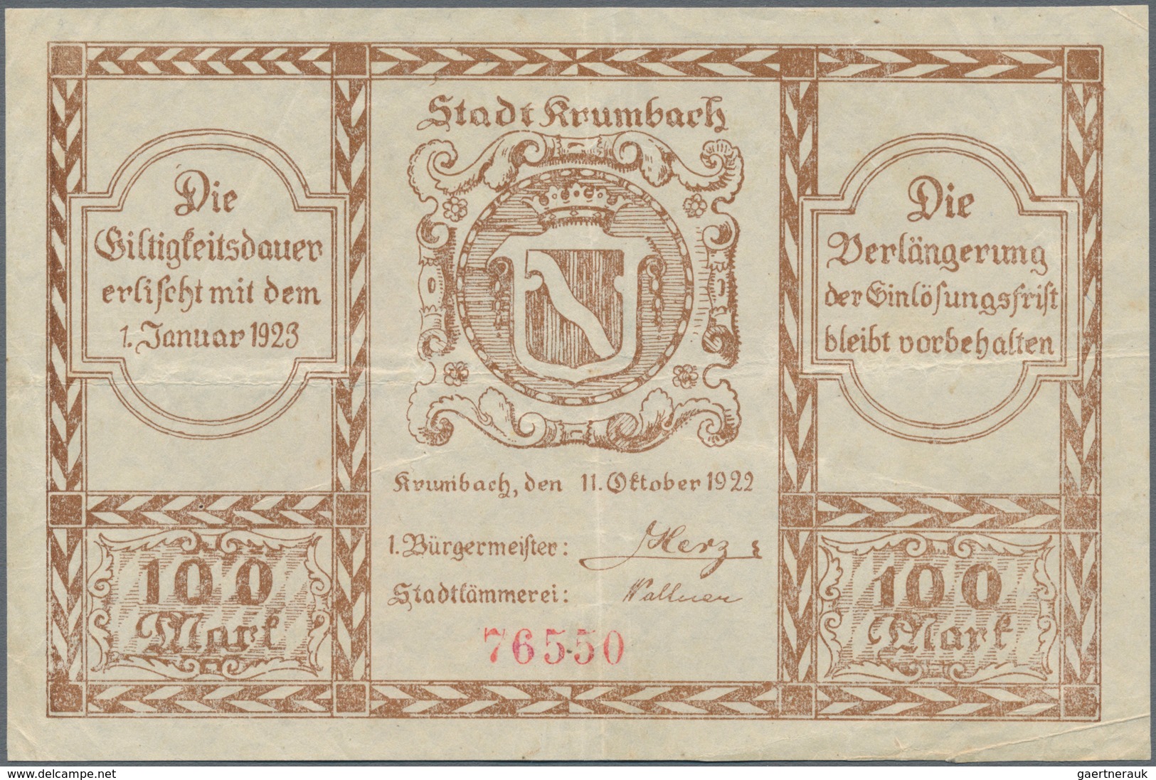 Deutschland - Notgeld: Inflation 1922, Lot Von 41 Teilweise Nicht Alltäglichen Notgeldscheinen, Part - Otros & Sin Clasificación