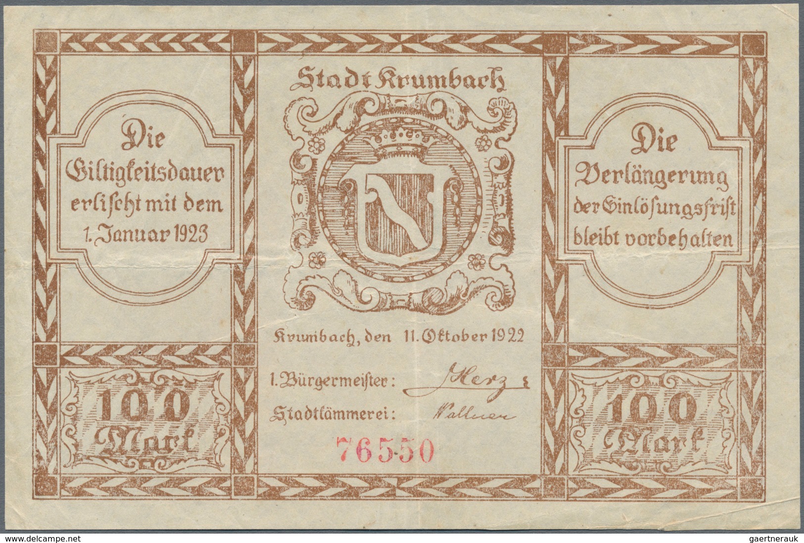 Deutschland - Notgeld: Inflation 1922, Lot Von 41 Teilweise Nicht Alltäglichen Notgeldscheinen, Part - Sonstige & Ohne Zuordnung