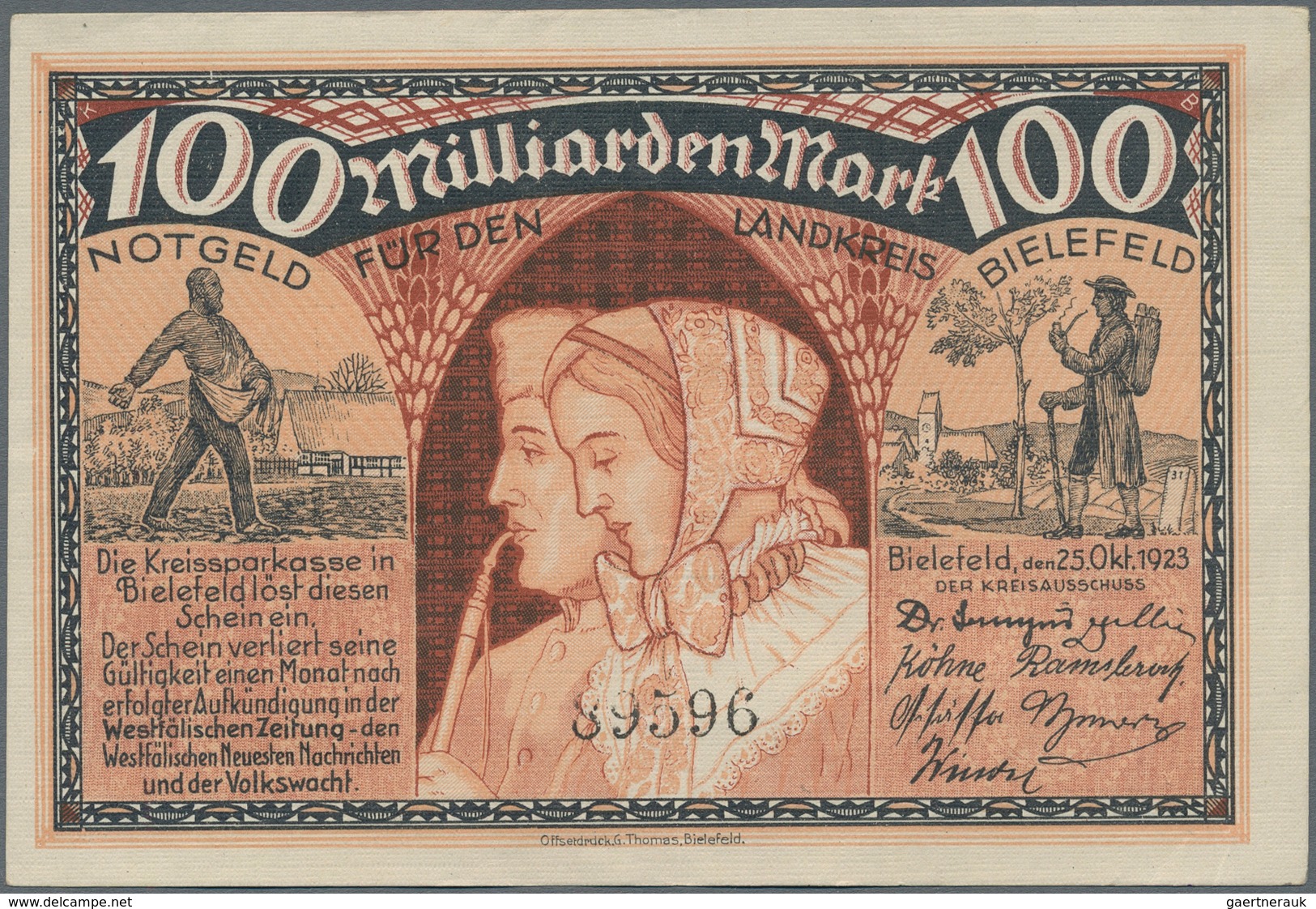 Deutschland - Notgeld - Westfalen: Hochinflation Mit Wenigen Ausgaben 1922, Schächtelchen Mit 143 Sc - Otros & Sin Clasificación