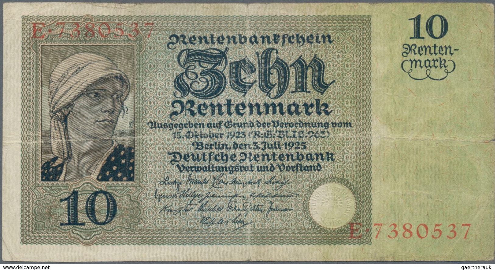 Deutschland: Deutschland mit Nebengebieten, hochwertige Sammlung von ca. 436 Banknoten, dabei enthal