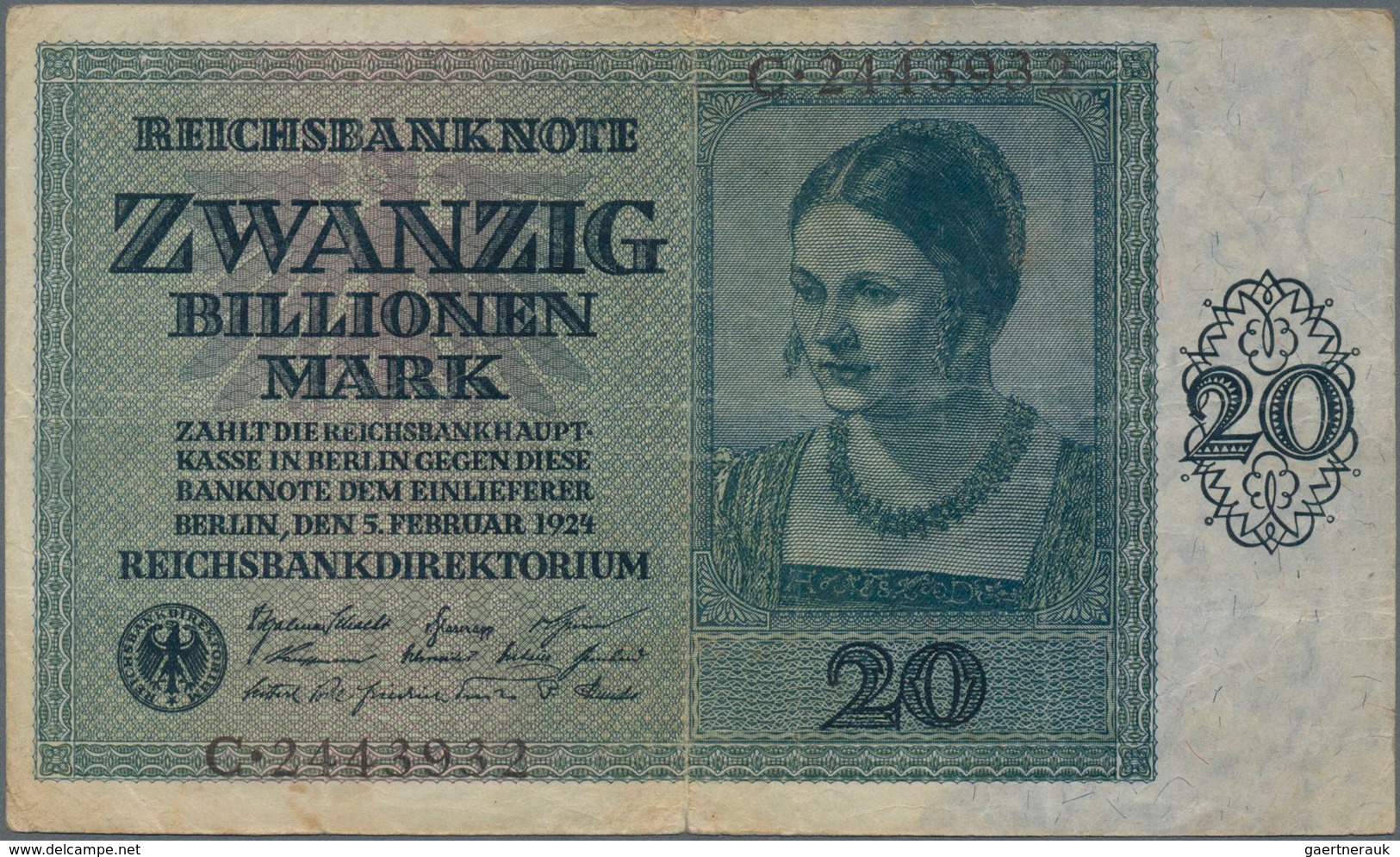 Deutschland: Deutschland mit Nebengebieten, hochwertige Sammlung von ca. 436 Banknoten, dabei enthal